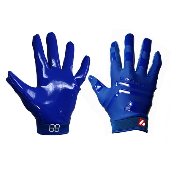 Barnett FRG-03 The Best Receiver Football Gloves, Blue, S