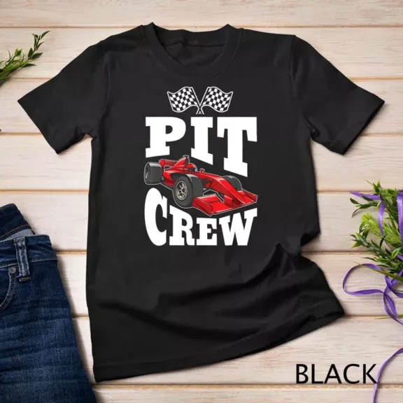 Pit Crew Racing Lover Car Race Cars Sports Drag Track Racer Unisex T-Shirt Unisex S-5XL Hot Trending Shirt, Vintage Birthday Gift