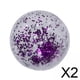thumbnail image 1 of 2 Pelotas De Playa Inflables, Divertidos Juguetes De Piscina Para Fiestas De Cumpleaños Infantiles, 60 Cm, Color Violeta, 1 of 8
