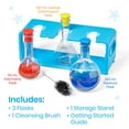 thumbnail image 2 of hand2mind Starter Science Measuring Flask Set, Plastic Beakers for Kids, Science Lab Equipment, Measuring Toys for Kids, 2 of 6