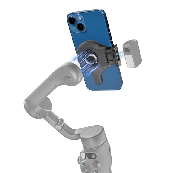 Soporte magnético para DJI Osmo Mobile 8/7P/7 con pinza MagSafe