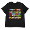 thumbnail image 3 of What We Learn From Black History Men's HD Print Classic Short Sleeve T-Shirts Black XL, 3 of 7