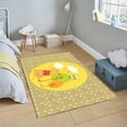 thumbnail image 5 of LaModaHome Non-Slip Rug Winnie The Pooh Rug: Charming Nursery Kids Room Floor Decor Washable Mat Child Stain Resistant Living Room Kitchen Carpet - Size: 3,3X2,6ft(100X80cm), 5 of 5