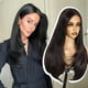 thumbnail image 1 of Peluca Worldnewhair, color negro natural, 66 cm, 13 x 4, HD, encaje frontal, 1 of 7