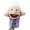 Big F-gm, variant on Family Hand Puppets,Puppets for Kids Role Paly Family Members 13.4 INCH Multi-Ethnic Puppets Plush Soft Hand Puppets Family Puppets Story Toys, Puppets for Girls Boys Finger Puppets Puppet Set Gifts