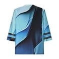 thumbnail image 6 of DDAPJ pyju Cardigans for Women Lightweight,Lightweight Cardigans for Women Summer Open Front 3/4 Sleeve Shirts Loose Casual Blouse Draped Flowy Cover Ups, 6 of 6