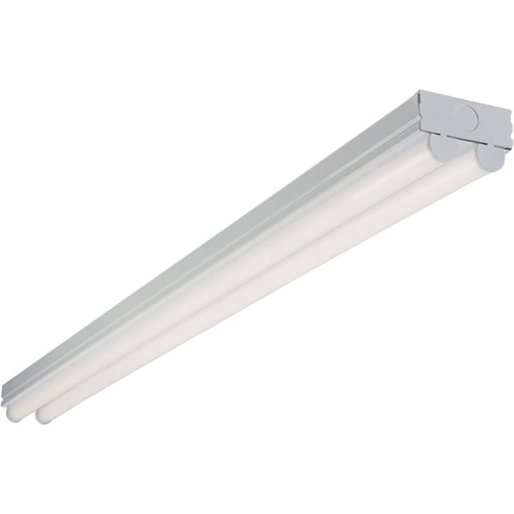 Cooper Lighting 4' 2 Lamp Strip Light 4ST2L4040R Shoplight - LED, 4000K, 4433 lm, White — Residential Use, Standard Application