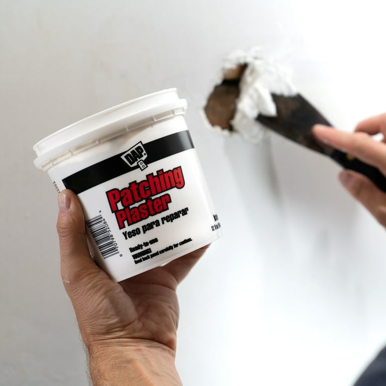 DAP Patching Plaster, 32 oz, White, Ready Mixed photo 6