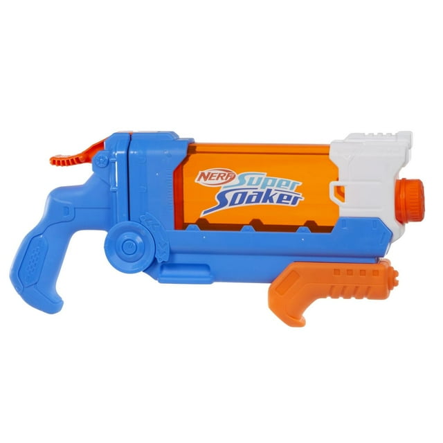 Lanzador de Agua NERF Super Soaker Azul Relleno Rápido para Niños y Niñas