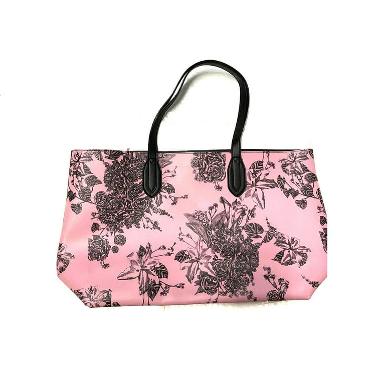 Victoria Secret Floral Tote Rose Flowers Weekender Bag Limited Edition