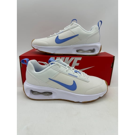 Nike Air Max Intrlk Lite Women's Size 7 White Blue Athletic Shoes DX3705 104