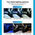thumbnail image 2 of Bewildely Lámpara de control táctil que cambia de color de la luz del coche Iluminación portátil ajustable universal Ambiente de emergencia con cinta Iluminación y accesorios azul amarillo Bewildely HA009666-02B, 2 of 6