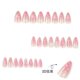 thumbnail image 3 of Presionador de uñas postizas QQPPOLIU Almond, 24 unidades, degradado brillante, 3 of 7