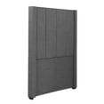 thumbnail image 2 of Cabecera Indvidual Nizza Gris Oscuro, 2 of 6