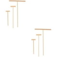 thumbnail image 6 of OUNONA 6 pcs  Zen Sand Rakes Wood Rakes Tool Miniature Meditation Zen Garden Tool Tabletop Ornament Garden Desktop Sandbox Kits 18. 20X11. 40X0. 70cm, 6 of 8
