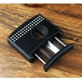 thumbnail image 4 of Portable Cigar Cutter for Men, V Cut Guillotine, Sharp Blade, Cigar Scissors, Smoking Accessories, Gifts (army green), 4 of 7