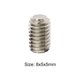 thumbnail image 4 of 10 Uds. Tornillos de aleta Grub para tabla de surf Longboard Wakeboard cola tornillo aleta parte Ehuebsd Para Estrenar, 4 of 4