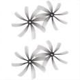 thumbnail image 1 of 2Pairs 3.5inch Propeller 89MMX8 89MM 8-Blade PC Propeller for RC FPV, 1 of 5