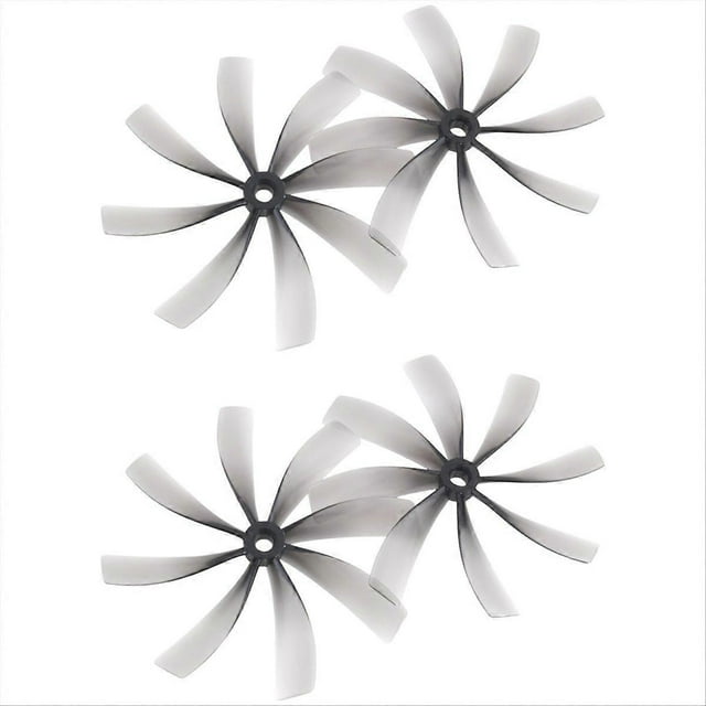 2Pairs 3.5inch Propeller 89MMX8 89MM 8-Blade PC Propeller for RC FPV
