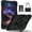 Black, variant on Shockproof Case for Lenovo Idea Tab 11/K11 Gen 2 11 Inch 2025, Rugged Hybrid Protection Drop Proof Cover with Shoulder Strap & Hand Strap Rotating Kickstand Kids Friendly Case, Navyblue