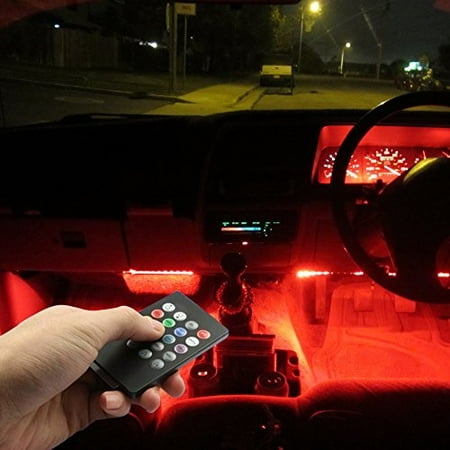 Car Led Strip Lights Top Notch 4 Pieces Multi Color Rgb Car Led Strip Lights Top Notch 4 Pieces Multi Color Rgb Light Under