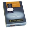 Southworth 31-724-10 95 Bright 24 lbs. Bond Weight 8.5 in. x 11 in. 25% Cotton Laser Paper - White (500/Ream)