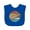 Royal Blue, variant on Inktastic Cornhole Lawn Game Retro Boys or Girls Baby Bib
