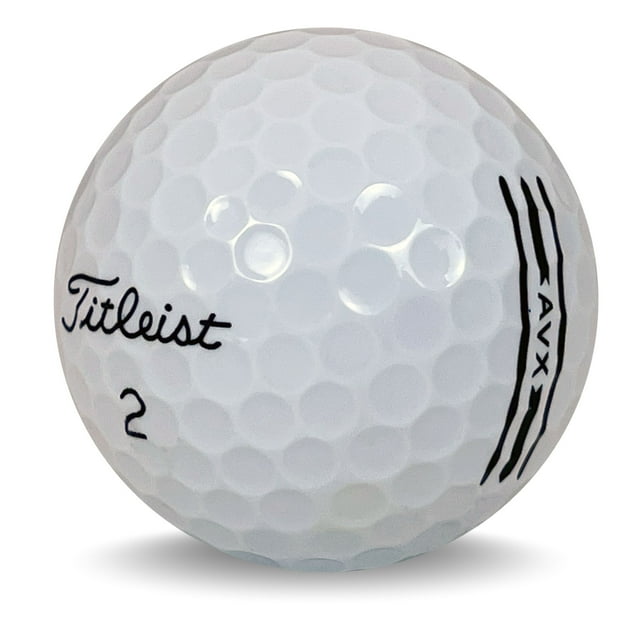Mulligan 24-Pack Titleist AVX Used Golf Balls, 5A Mint Recycled