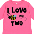 thumbnail image 4 of Inktastic 2nd Birthday Bee Boys or Girls Long Sleeve Toddler T-Shirt, 4 of 5