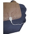 thumbnail image 3 of Serta Microsuede Electric Warming Furniture Protector Easy Care Loveseat Protector Tan, 3 of 3