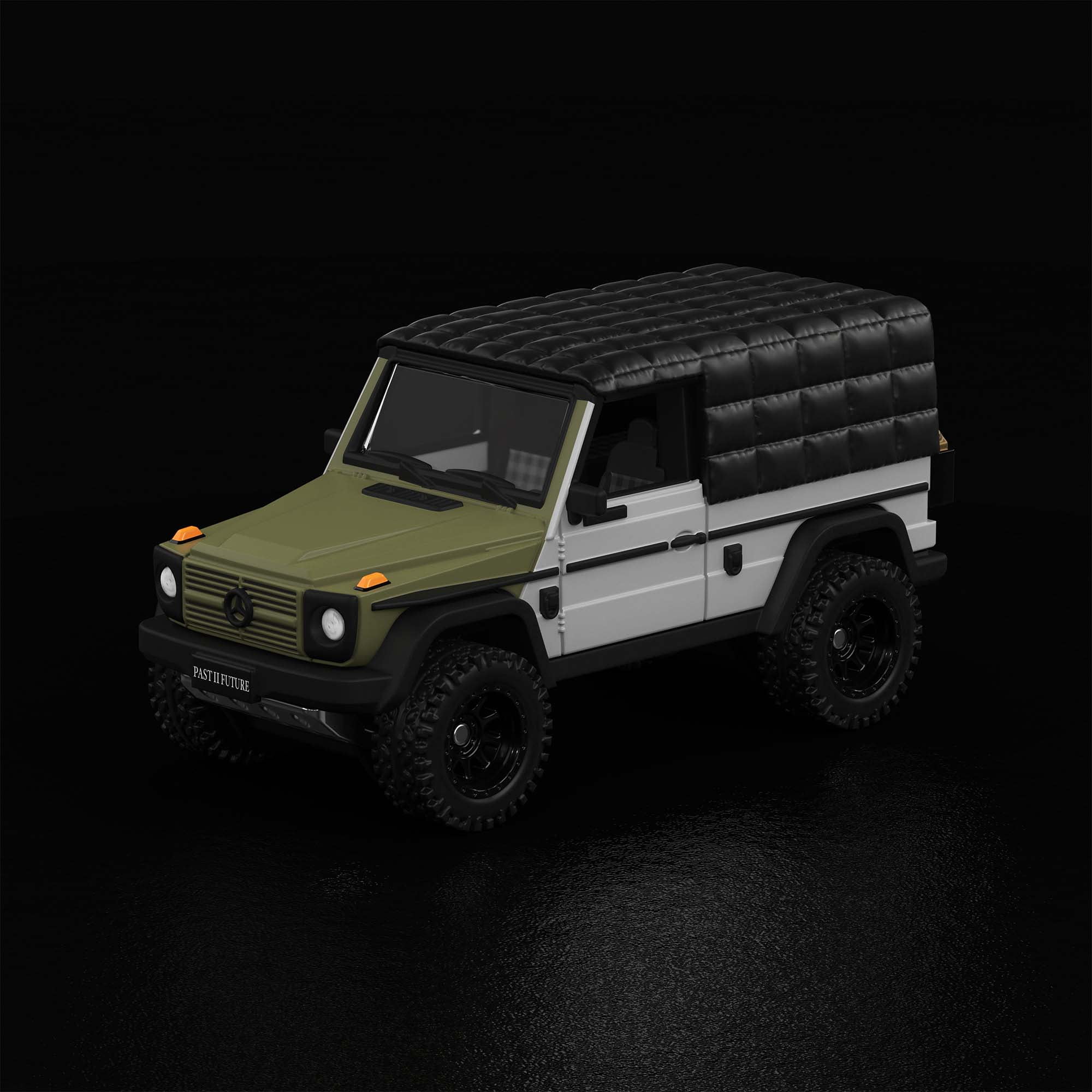 Mattel Hot Wheels x Mercedes-Benz Project G-Class Past II Future