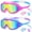 E1, variant on 2 Pack Swim goggles, Anti-Fog Anti-UV Wide Vision Waterproof, No leak Swimming goggles