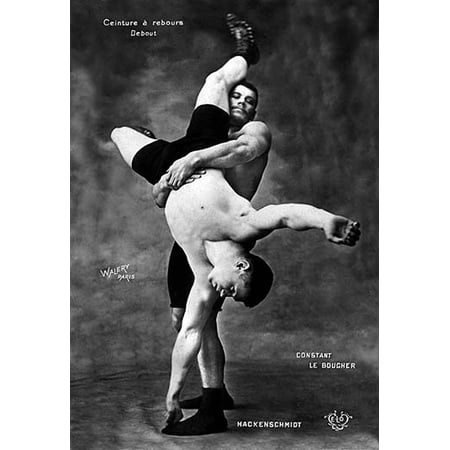 Ceinture a Rebours Debout Fine art canvas print (20" x 30")