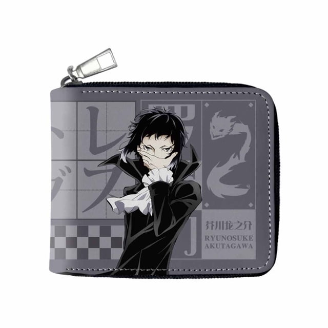 Cartera Bungos Strays Dogs Ryunosukes Akutagawas Anime PU