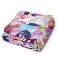 thumbnail image 3 of Manta de franela cálida y acogedora de Winx Club para sala de estar, dormitorio, cama, sofá, coche, mantas de vellón para todas las estaciones, regalos para niños, adolescentes y adultos, 40 x 30, 3 of 8