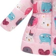 thumbnail image 3 of CNKOO Veste Matelassée pour Enfants Garçons et Filles Mode Imprimé Dessin Animé Grand Garçon Col Long Veste Matelassée à Capuche, 3 of 5