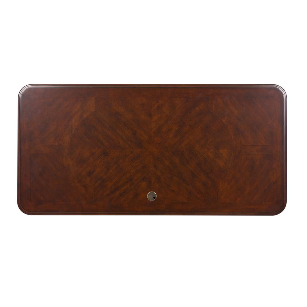 Liberty Furniture Industies, INC Brayton Manor Jr Executive Desk in Cognac