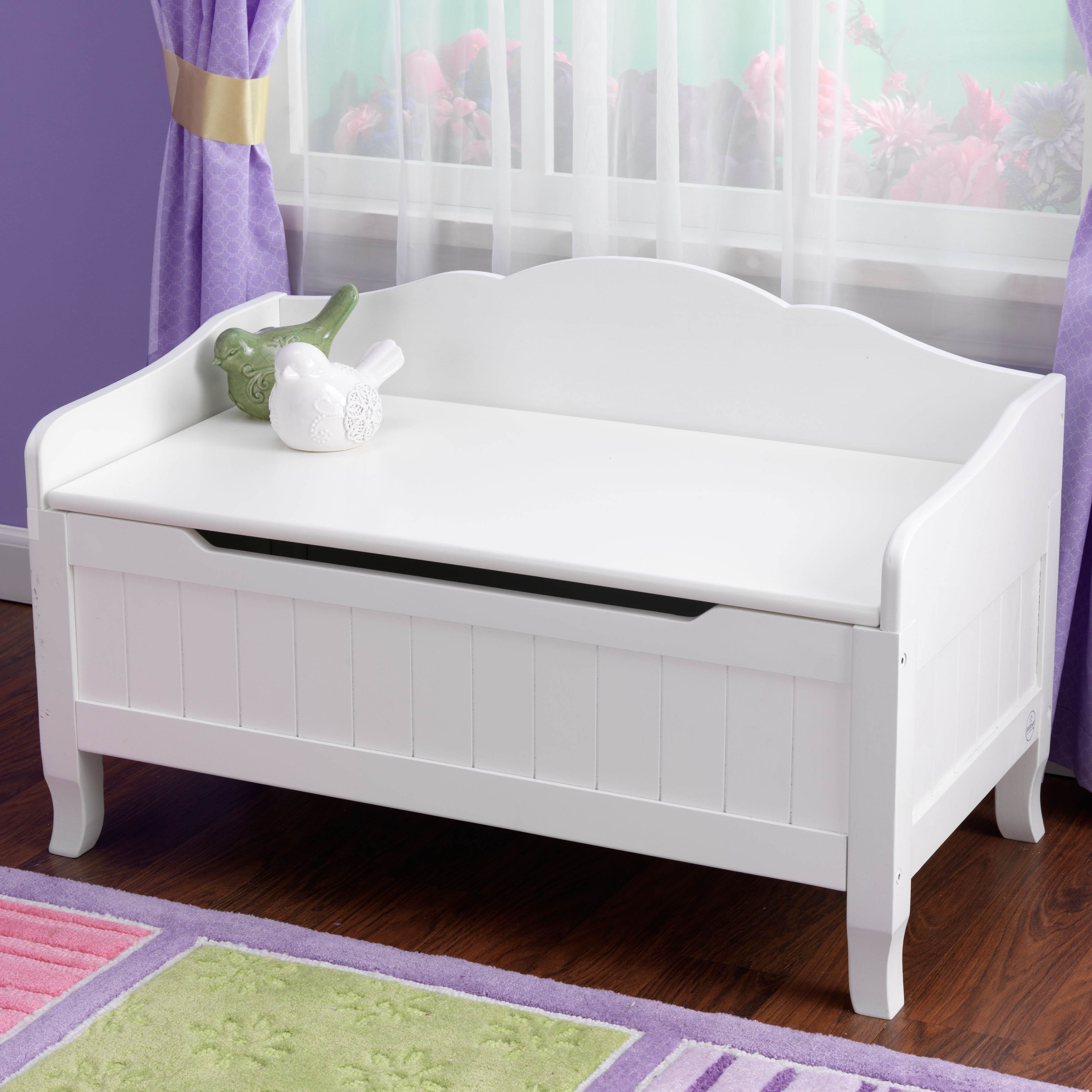 KidKraft: Nantucket Toy Box - White - Walmart.com - Walmart.com