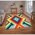 thumbnail image 3 of Abstract Eye Rug,Geometric Eye Rug,Colorful Theme Rug,Icon Theme Rug,Minimalist Rug,Area Rug,Popular Rug,Home Decor Rug 5x7ft, 3 of 6