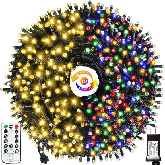 Cadena de luces navideñas MZD8391 32 m 300 LED que cambian de color