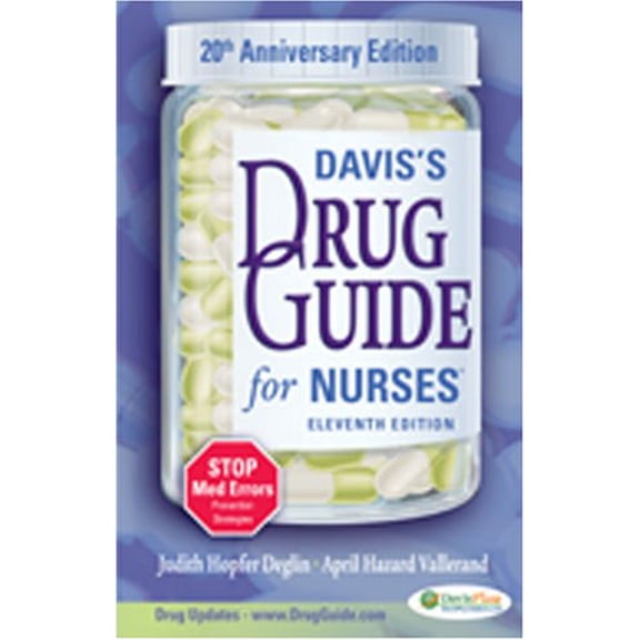 Pre-Owned Davis's Drug Guide for Nurses (Vinyl Bound) 080361912X 9780803619128