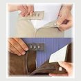 thumbnail image 3 of Extensores Easy Fit PPR MARKETING 5 ganchos f?ciles para pantalones o faldas ajustables negro azul marino carb?n gris beige, 3 of 4