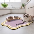 thumbnail image 2 of Pet Mats for Food and Water Pet Feeding Mat Fast-Drying Absorbent Non-Slip Cats Dog Bowl Mat Pet Food Water Absorbent Pet Mat, 2 of 7