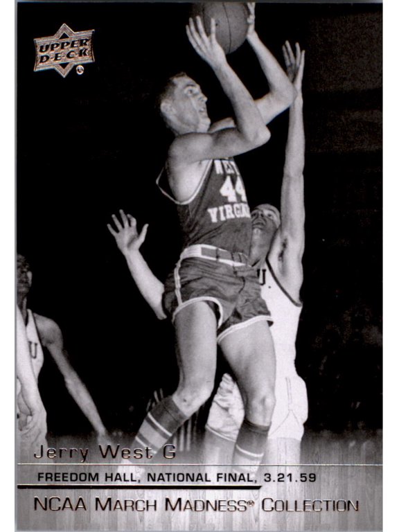 2014-15 Upper Deck March Madness Collection #JW2 Jerry West NBA Basketball Trading Card
