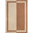 thumbnail image 6 of Rugs USA Gino Two-Tone Bordered Wool Area Rug, 4' x 6', Gino Rust, 6 of 6