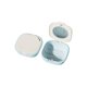 thumbnail image 2 of Caja De Almacenamiento De Plástico 1 caja de plástico azul para guardar aparatos dentales con espejo, estuche de viaje sellado y a prueba de polvo para retenedores y accesorios. Rkxzt, 2 of 8