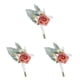 thumbnail image 5 of Sonducket para hombre versátil de amplia aplicación para bodas y fiestas de compromiso Novio Boutonniere Dirty Orange Type1 NO1, 5 of 6