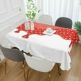 thumbnail image 5 of Coolnut Tablecloth 60" x 120" Strawberry Jam Rectangle Table Cloth Stain-Resistant Dining Table Cover for Home Dinner Party House Decor, 5 of 7