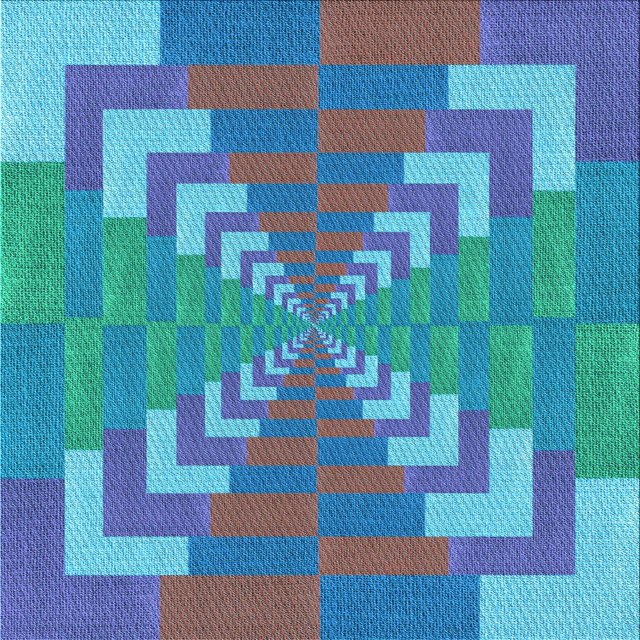 Ahgly Company Machine Washable Indoor Square Transitional Bright Turquoise Blue Area Rugs, 5' Square