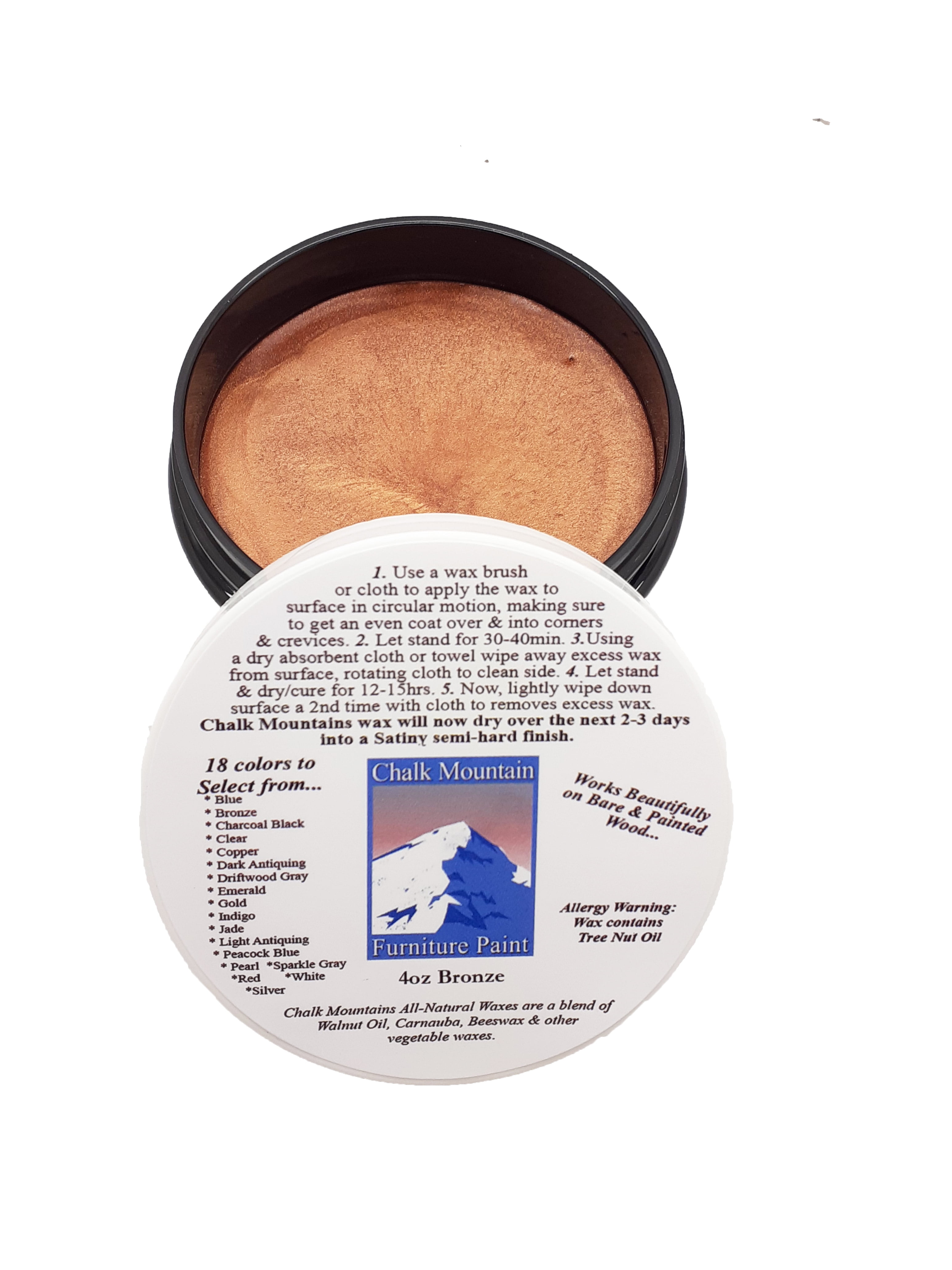 100 All Natural Furniture Finishing Wax. Beautifys & Protects Painted